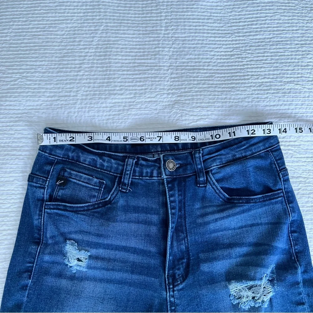 KanCan Estilo high rise raw hem cotton jeans 27